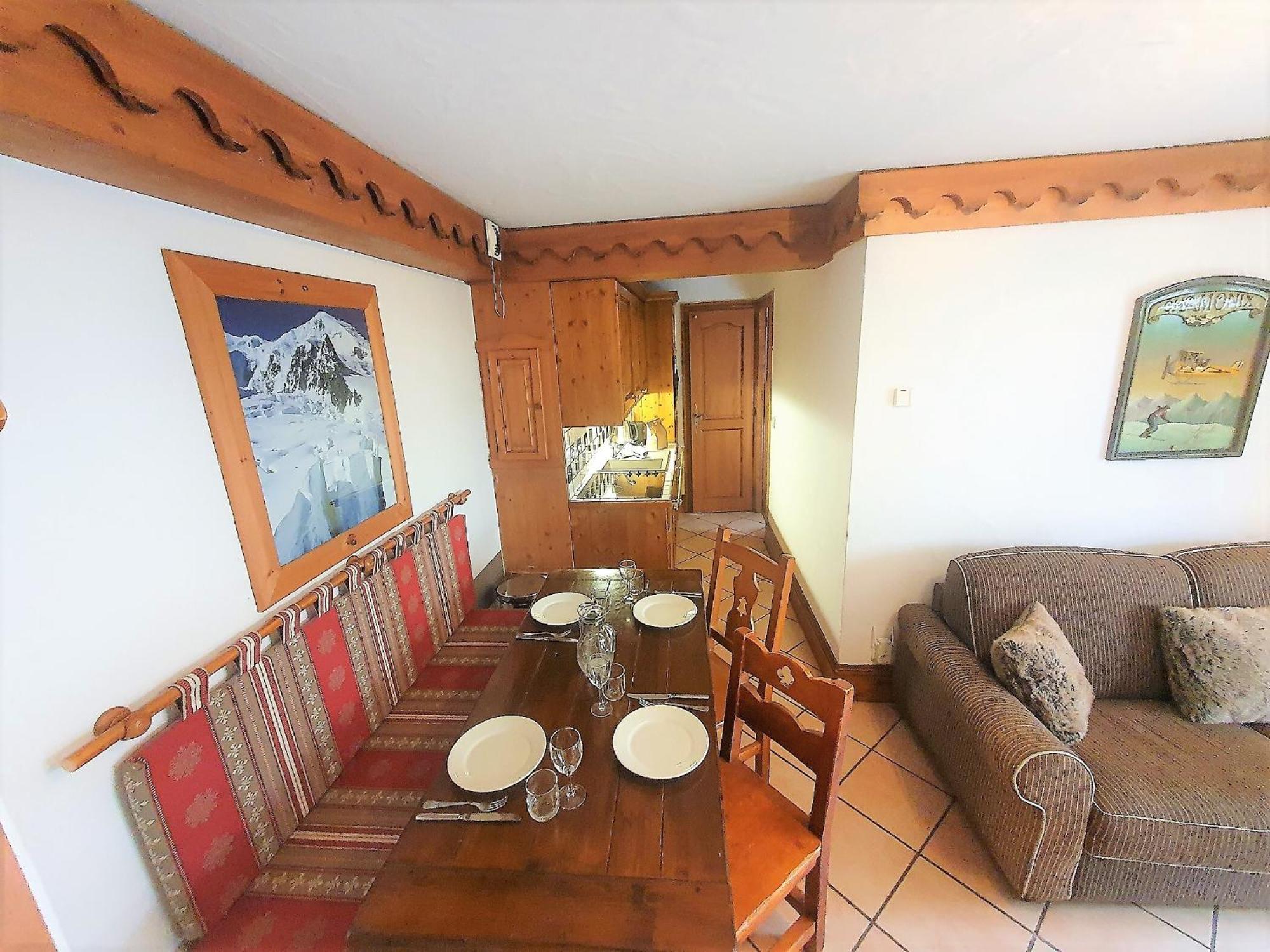 Apartamento La Ginabelle Vue Montblanc 4 Personnes Chamonix Mont Blanc Exterior foto